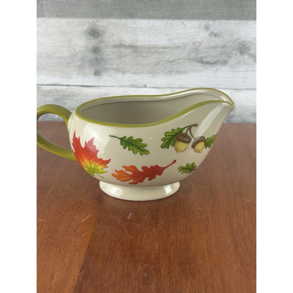 Temp-tations Seasonal Fall Harvest Gravy Boat